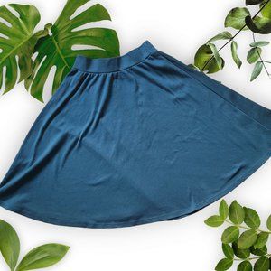 Forest Green A-Line Skirt sz S-M